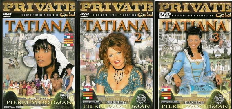 Private Gold 26,27,28 - Tatiana 1,2,3 [rus] / Татьяна 1, 2, 3 [с русским переводом] (Pierre Woodman, Private) [1999 г., Feature, European, Anal, Group, DP, Facial, Cumshot, All Sex, Oral Sex, Blowjob, Orgy, Gang Bang, Upscale, 1080p] [rus]