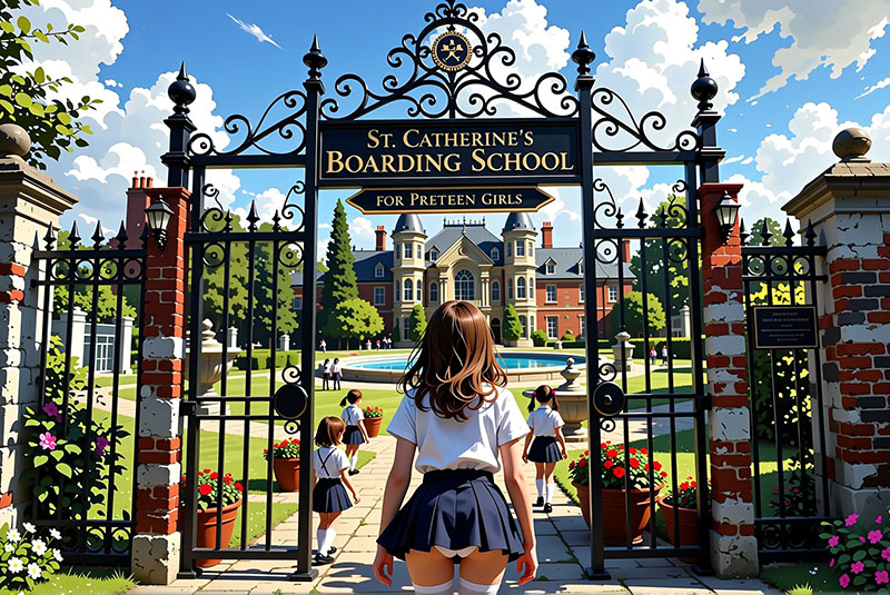 [Comix] DonCamillo / Collection of works by DonCamillo / Коллекция работ от DonCamillor (sVs) [2025, 3DCG, Students, Young, Small tits,] [eng, rus]