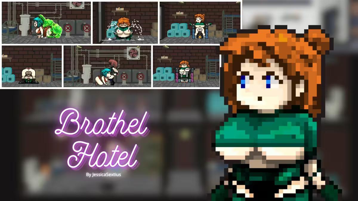 Brothel Hotel (JessicaSextius) [uncen] [2025, Management, DOT/Pixel, Anal, Blowjob, Vaginal, Creampie, Rape/Ryona, BDSM, Prostitution, Pregnant Egg Product, Milking, APK] [eng]