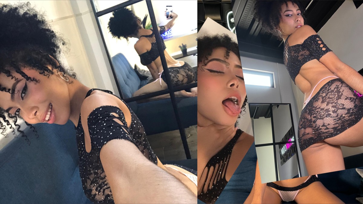 [blowketing.com / pornhub.com / onlyfans.com] Sweetiecurly / michell2005 - The new model fell in love with my cock, tremendous blowjob without hands and deep throats - Blowjob [2024, Amateur, Blowjob, Facial, Latina, Natural Tits, Teen, 1080p, SiteRip]