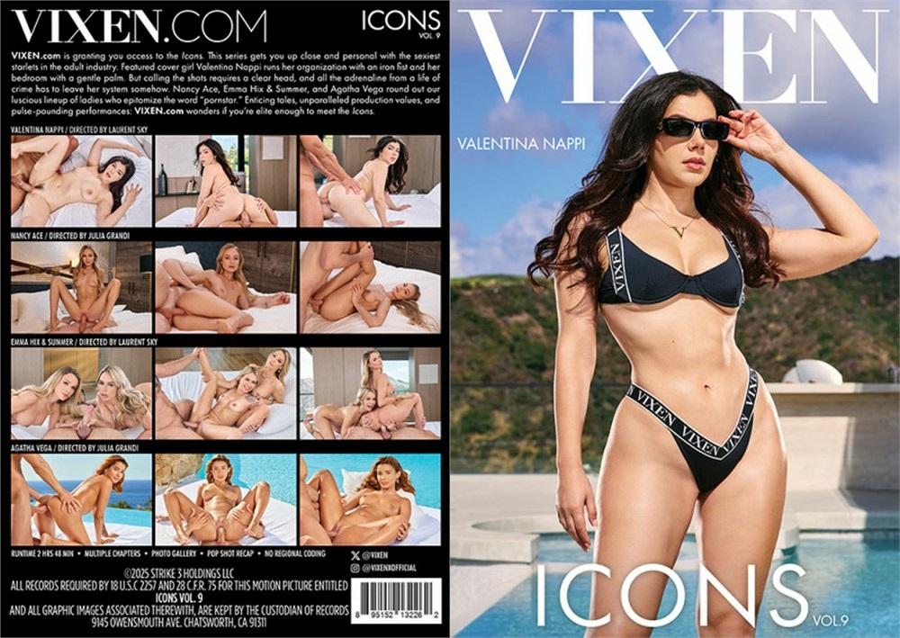 Icons #9 / Иконы #9(Laurent Sky & Julia Grandi, Vixen) [2025 г.,Vignettes,Couples,All Sex,Hardcore,Straight,WEB-DL,480p] (Split Scenes) (Agatha Vega,Emma Hix,Nancy Ace,Summer Vixen,Valentina Nappi)
