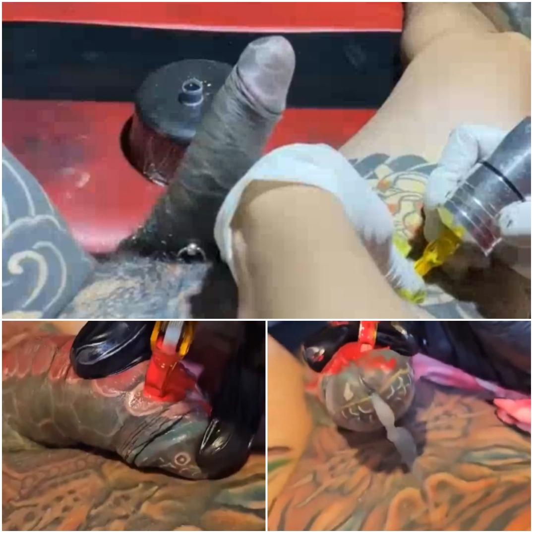Тату / Tattoo (2 ролика) [Reflex Erection, Involuntary Ejaculation, Cumshots, SiteRip]