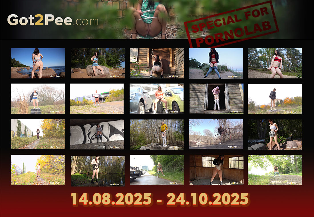 [Got2Pee.com] (51) [ SiteRip updates of 14.08.2025 - 24.10.2025] [Peeing, Outdoor, 1080p, SiteRip]