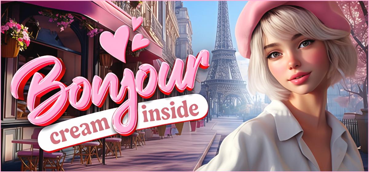Bonjour, Cream Inside [1.0] (Juicy Peach Games) [uncen] [2025, SLG, ADV, Mini-games, Animation, Anal, Oral, Vaginal, Group, BDSM, Male Protagonist, Unity] [rus, eng]