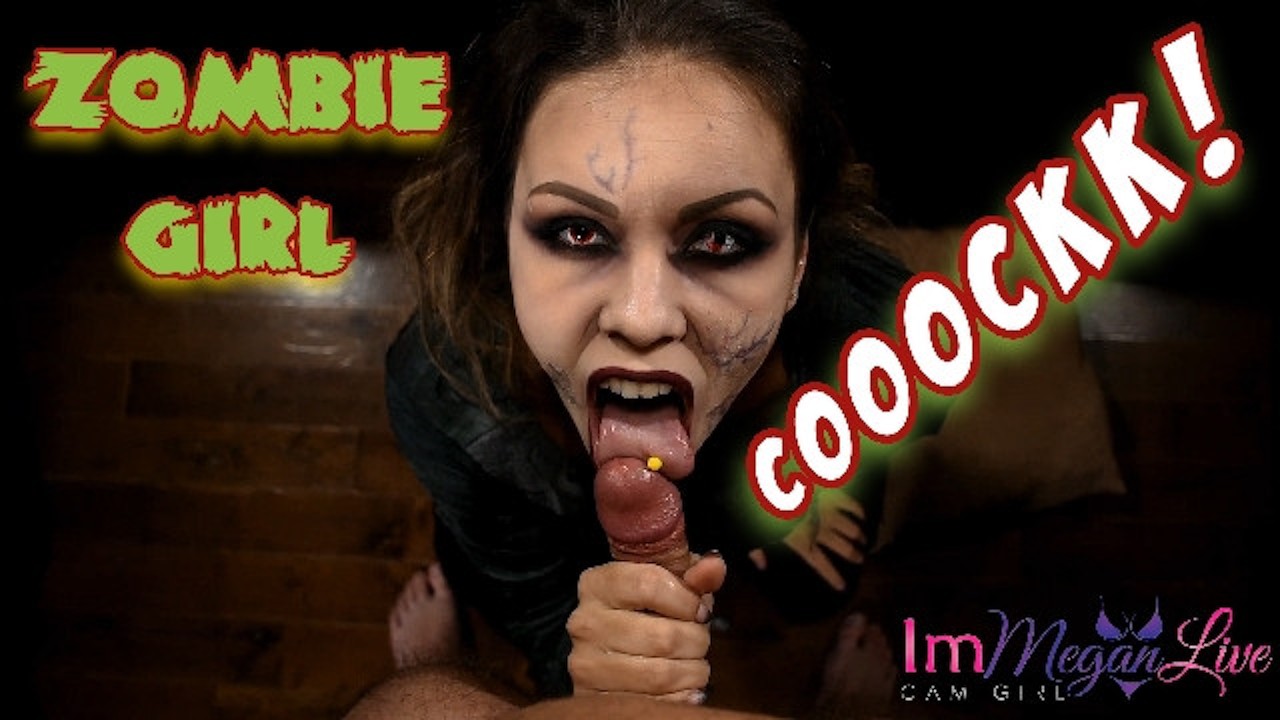 Zombie girl hungry for cock!