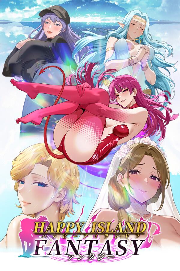 Happy Island Fantasy [1.1.0.0] (HappyCreator) [uncen] [2025, SLG, ADV, Mini-games, Big Tits, Blowjob, Creampie, Footjob, Harem, Milf, Unity] [rus, eng, Multi]