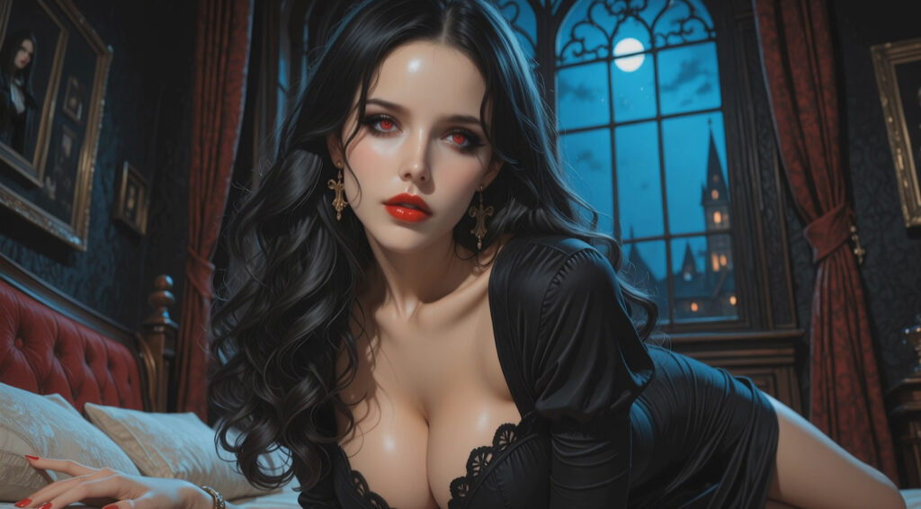 NeuralDesires - Vampire (Neural Desires) [2025, 3DCG, AI, Big tits, Oral, Vaginal, WEB-DL] [eng] [1080p]