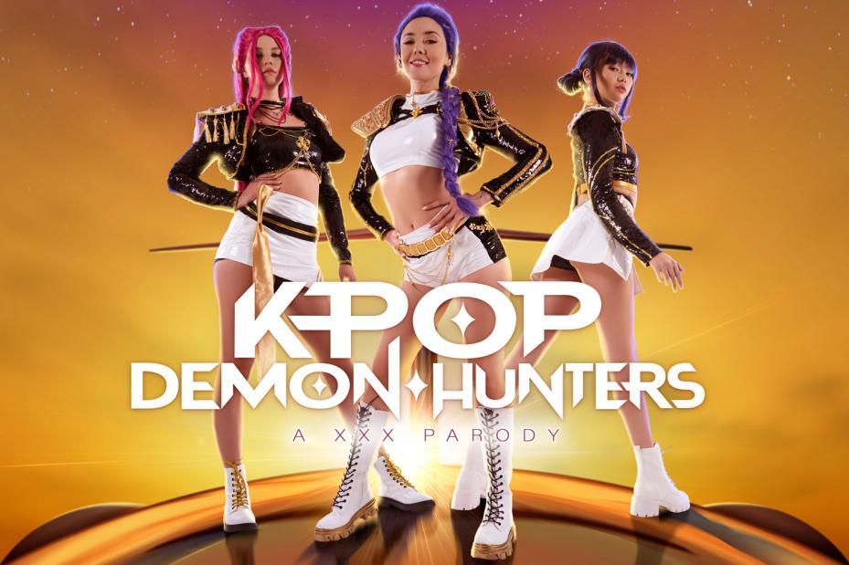 [32.39 GB] [VRCosplayX.com] Kwini Kim, Leya Desantis, Catherine Knight - KPop Demon Hunters A XXX Parody (327423) [2025-12-04, 180, Blowjob, Fucking, Lesbian, Small Tits, Babe, 8K, Funscript, Brunette, Facial, Anime, Movie, Doggystyle, Teen, Asian, VR, SideBySide, 4096p, SiteRip] [Oculus Rift / Vive]