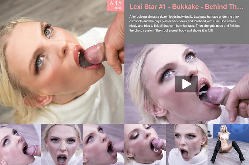 [1.66 GB] [PremiumBukkake.com] Lexi Star - Behind The Scenes [2025 г.,Bukkake, Gangbang, Blowjobs, Cumshots, Swallow, Hardcore, 1080p]