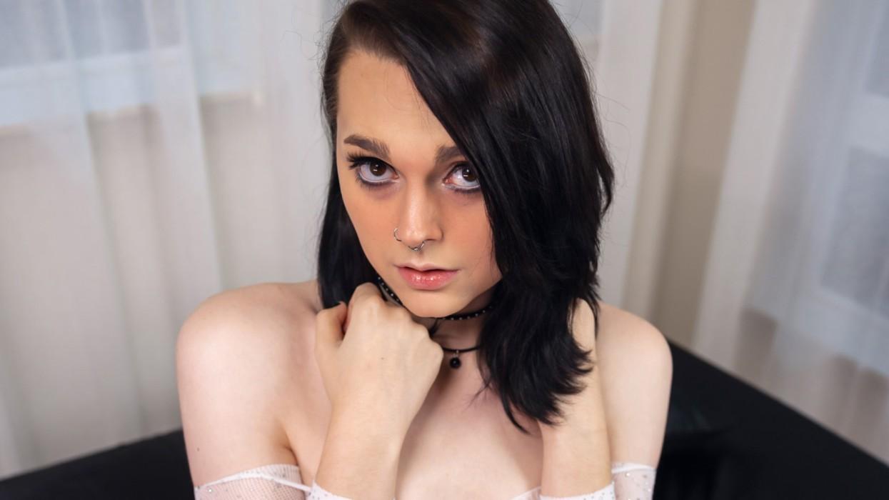 [1.06 GB] [TranSexPOV.com] Paige Turner - The Paige Turner Future! (12 Jan, 2023) [2023 г., Transsexual, Shemale, Solo, Lingerie, Small Tits, Dildo, POV, Masturbation, Cumshot, 1080p]