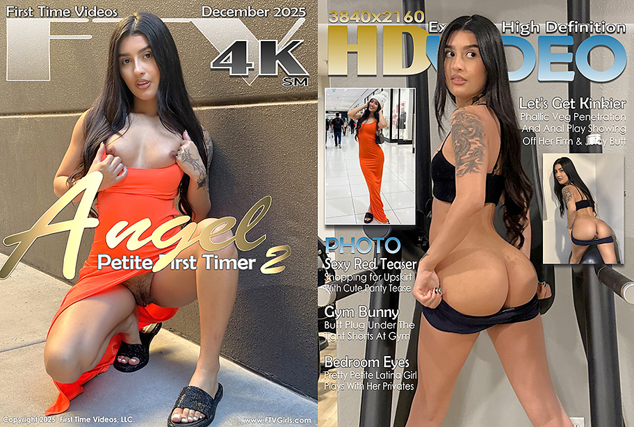 [FTVGirls.com] Angel (Petite First Timer 2) [2025 г., Anal Toys, Veggie & Fruit Stuffing, Solo, Orgasm, Masturbation, Toy, Vibrator, 480p]