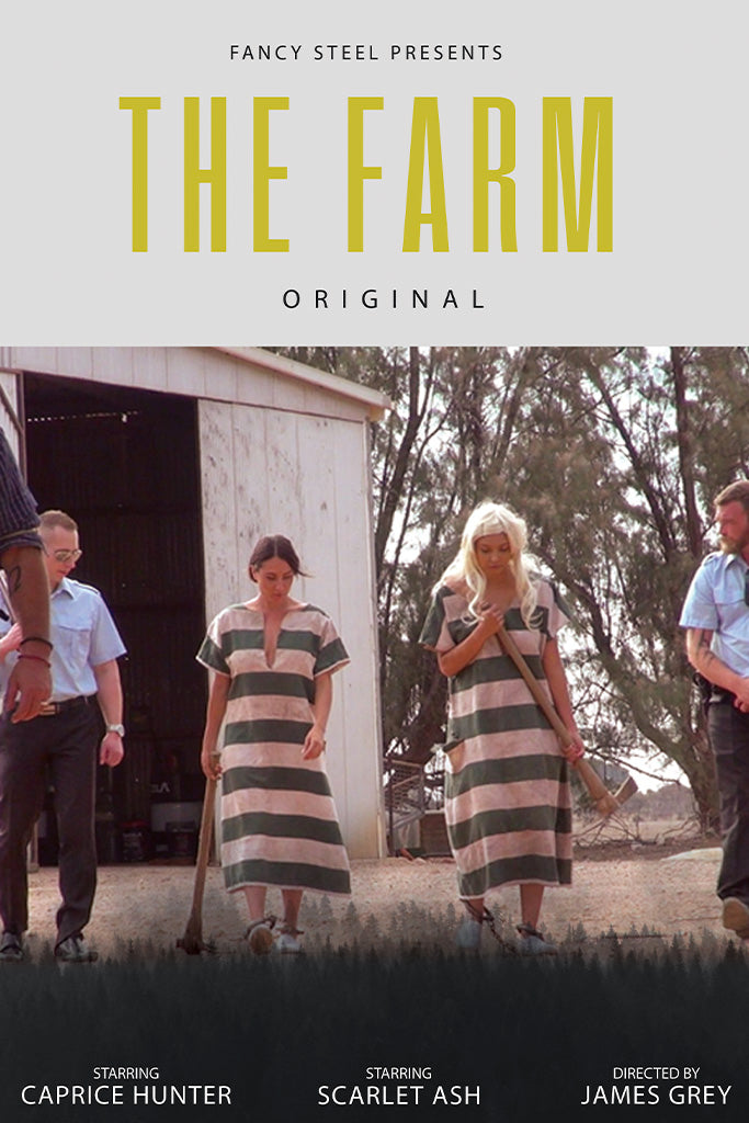 [Fancysteel.com] The Farm 1 (Caprice Hunter, Scarlet Ash) / Ферма 1 (James Grey, Fancysteel.com) [2016 г., BDSM, Bondage, Chastity, Punishment, Outdoor, 720p, WEB-DL]