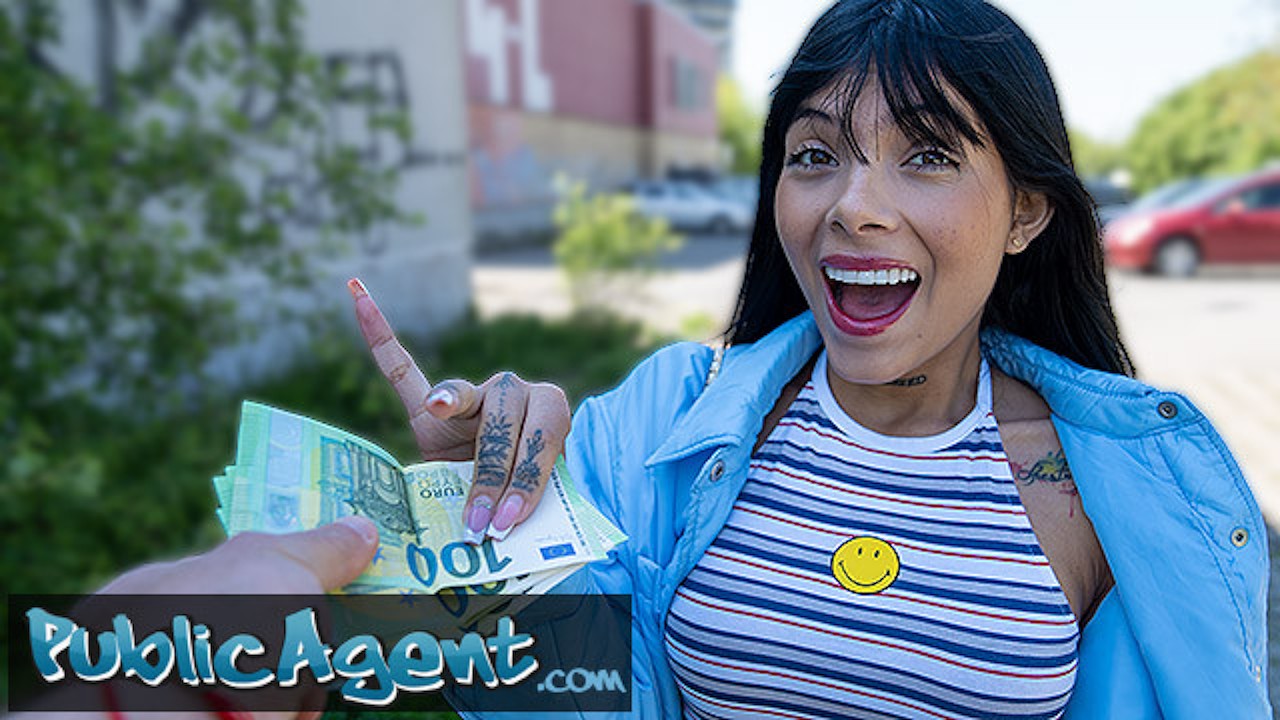 [Public Agent] Public agent athenea rose is from colombia and gets fucked in a public location