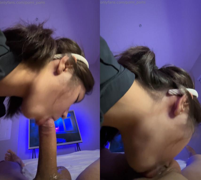 [OnlyFans.com] PomiPomi - Asian Teen With No Gag Reflex [2026, Asian, Brunette, Big Cock, Blowjob, Deep Throat, Swallow, Teen, Uniform, 1920p, SiteRip]