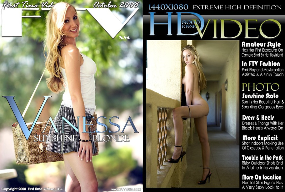 [FTVGirls.com] Vanessa (Sunshine Blonde) [2008 г., Solo, Other Stuffing, Orgasm, Masturbation, Toy, Vibrator, 1080p]