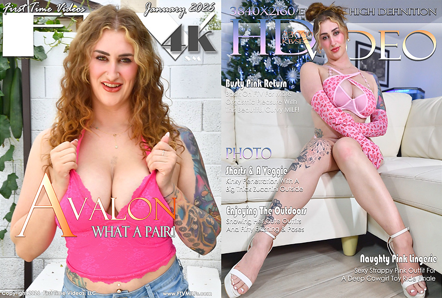 [FTVMilfs.com] Avalon (What A Pair!) [2026 г., Solo, Veggie & Fruit Stuffing, Orgasm, Masturbation, Vibrator, Toy, 2160p, 4k]