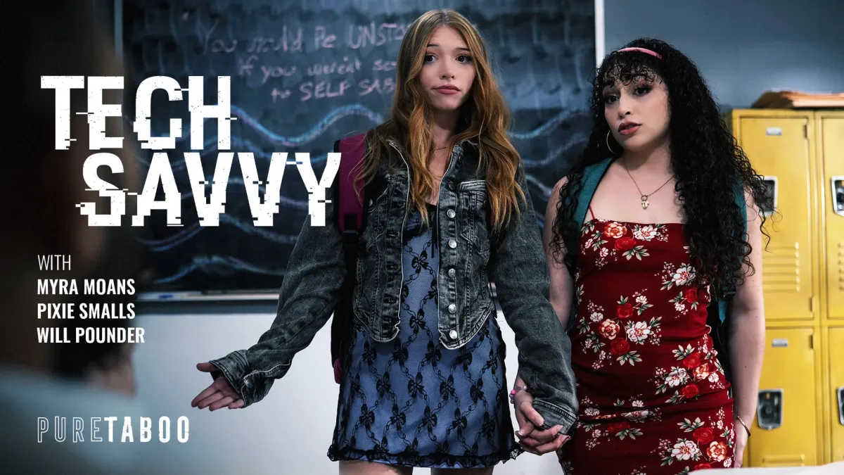 [PureTaboo.com]Pixie Smalls & Myra Moans(Tech Savvy)[2026,Feature, Hardcore, All Sex, Couples, 540p]