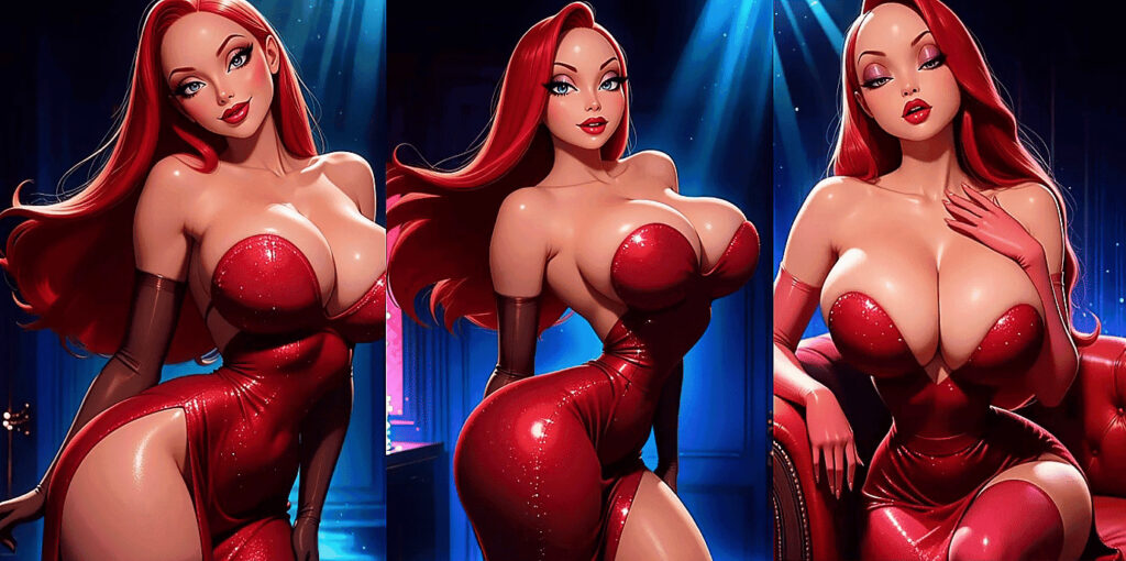 Jessica Rabbit (Velvet Muses AI) [2026, 3DCG, AI, Big tits, Oral, Vaginal, Big Ass, Big Tits, WEB-DL] [eng] [2160p]