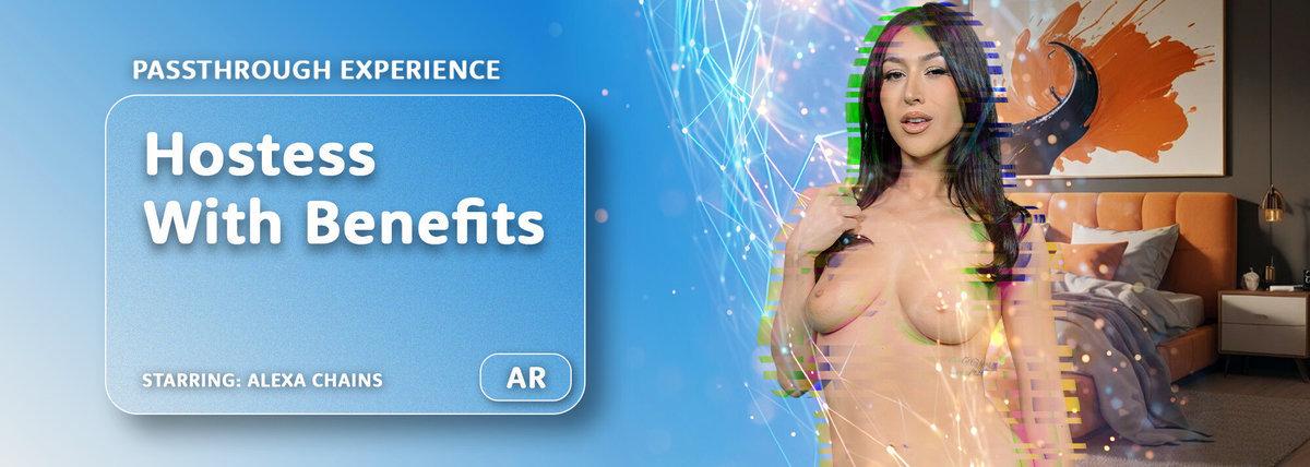 [25.43 GB] [ARPorn.com / VRPorn.com] Alexa Chains - Hostess With Benefits [2026-01-23, American, Babe, Big Ass, Blowjob, Brunette, Close Up, Cowgirl, Cum in Mouth, Deepthroat, Doggystyle, Handjob, Latina, Masturbation, Passthrough, Pussy Licking, Reverse Cowgirl, Shaved, Teen, VR, 8K, 4096p] [Oculus Rift / Vive]