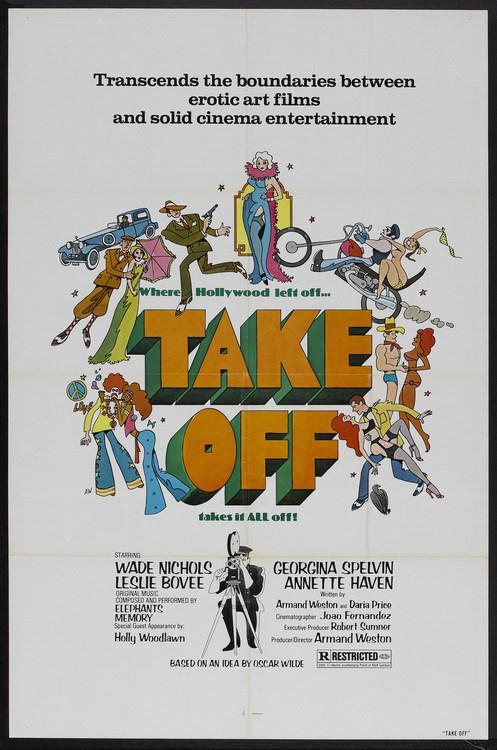 [27.42 GB] Take Off / Снимать (Armand Weston / Mature Pictures) [1978, USA, Feature, Comedy, Fantasy, BDRemux, 1080p] (Lesllie Bovee, Eric Edwards, Wade Nichols, Georgina Spelvin, George Spencer, Rayman Sharque, Brigette Lynne, Dick Carballo, Clea Carson, Annette Haven, Bill Nunnery, Ursula Austin, W.P. Dremak, Erick Lueders, Alexis Del Lago, Holly Woodlawn, Susaye London, Peter Andrews, Michael Thorpe, Peter Scolari, Vanessa del Rio) [eng] + sub [rus, eng]