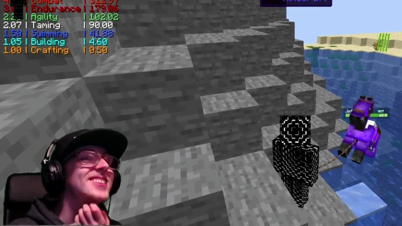 Minecraft - одноплеер выживания (part 6)его зовут джефф