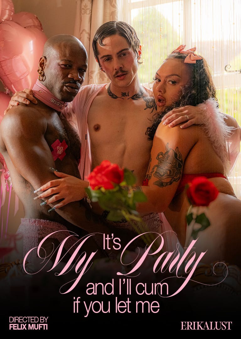[ErikaLust.com] Bishop Black, Rosey, Oscar Winters - It S My Party And I Ll Cum If You Let Me [2025-11-06, Trans, Queer, Threesome, XConfessions, Felix Mufti, Erika Lust Films, 1080p, SiteRip]