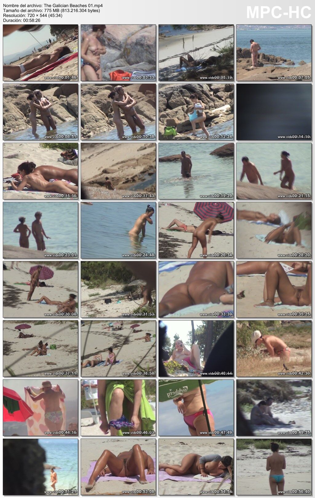 [videospublicsex.com] The Galician Beaches 01-02 (The Galician, videospublicsex.com) [2016, Spycam, Voyeur] – Porn torrents download