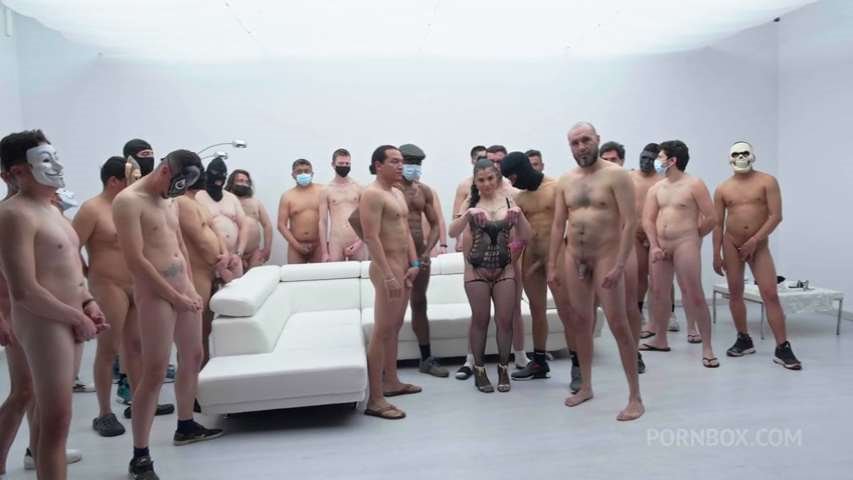 [LegalPorno.com / AnalVids.com / PornBox.com] Nadja Stone - 29 Guys Cum in Mouth, Bukkake, Nadja Stone, 5on1, BBC, DP, Swallow [30.03.2022, anal, rimming, ass to mouth, bbc, big tits, blowbang, blowjob, brunette, cum swallowing, deep throat, double p ]