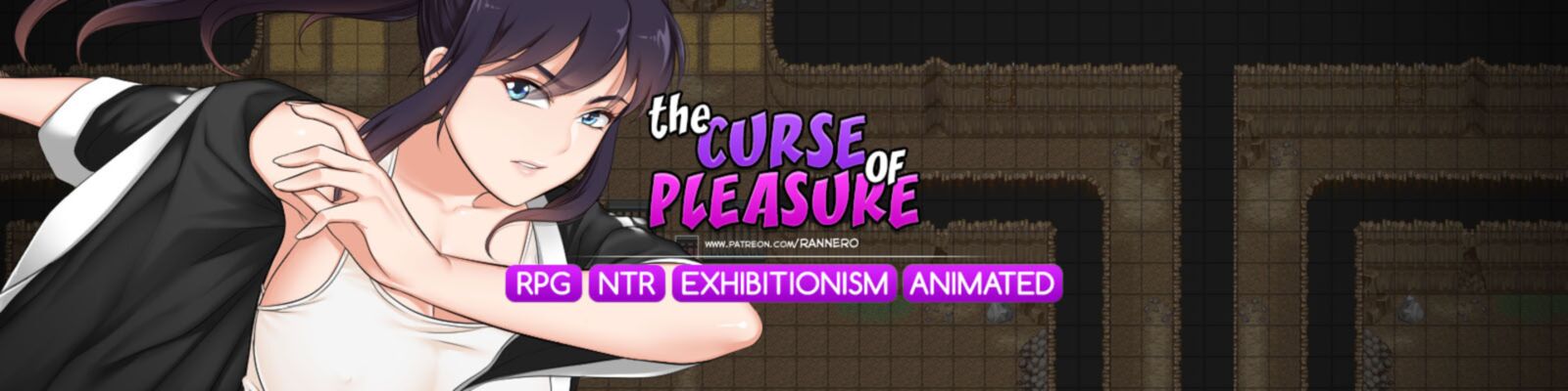The Curse Of Pleasure [Inprogress, V0.7] (Rannero) [UNCEN] [2017, RPG, NTR, Exhibitionism, Corruption, Creampie, Animation, Clothing Damage] [ENG] – Porn torrents download