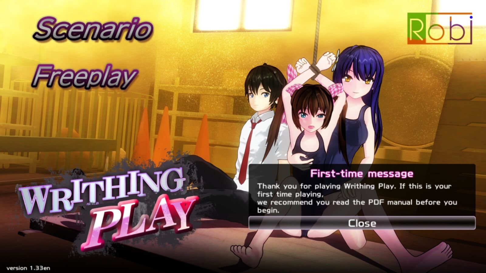 Writing Play [1.33] (Robi) [CEN] [2015, Animation, 3DCG, VR, Futanari, Straight, Blowjob, Ahegao, Rape, Lesbian, COERCION / COMPULSION, TORTURE] [ENG] – Porn torrents download