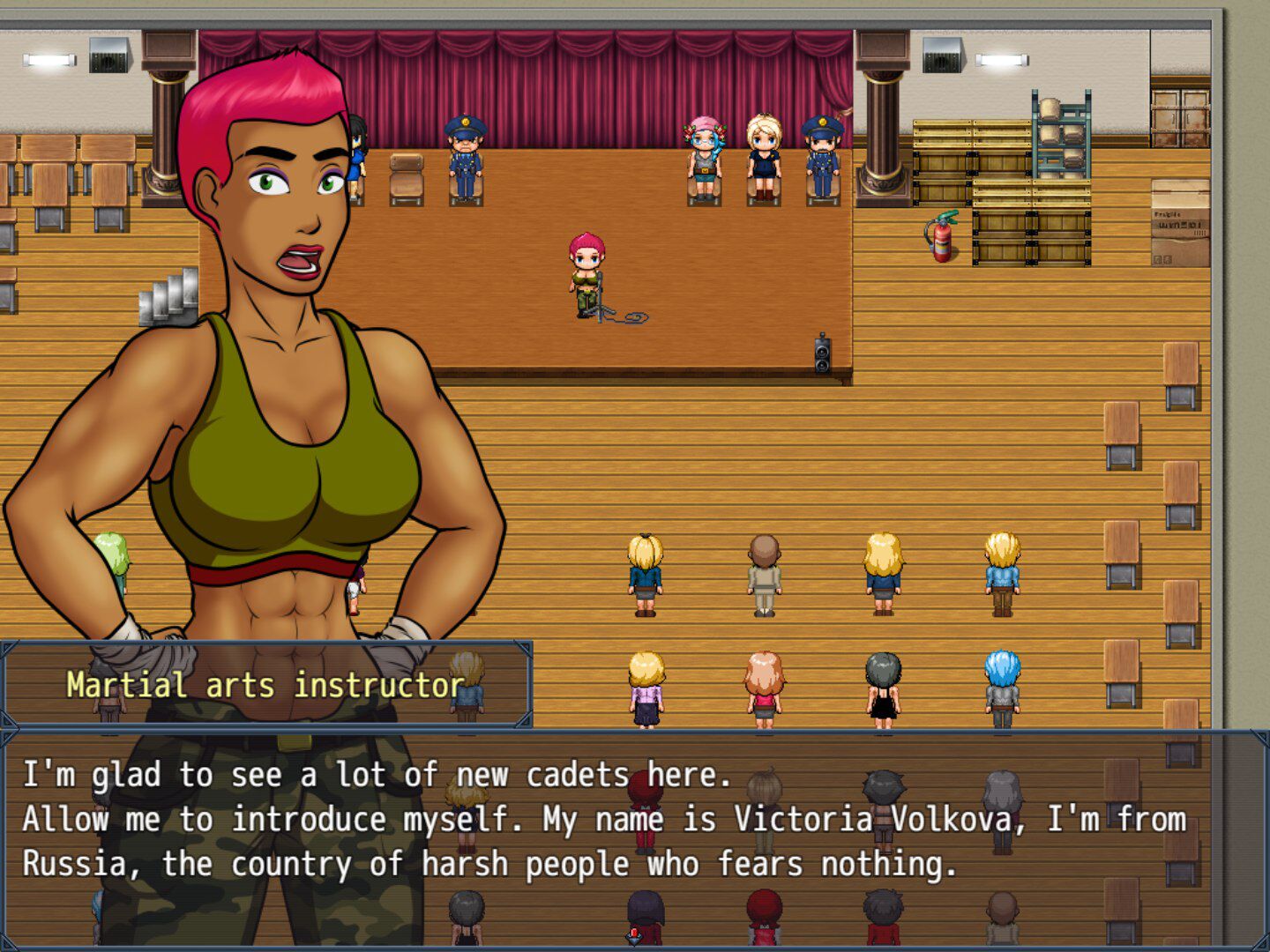 Futa In The Police Academy [INPROGRESS, V0.3] (Futable) [UNCEN] [2018, ADV, RPG, Big Tits / Big Breasts, Futanari, Transformation] [ENG] – Porn torrents download