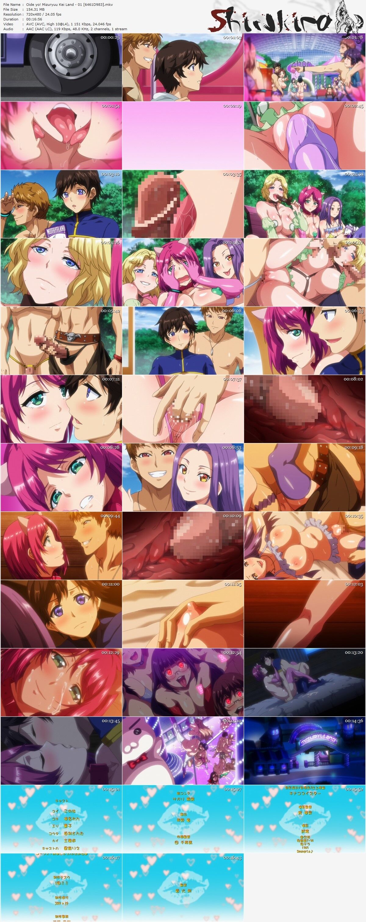 Ode Yo! Mizuryuu Kei Land / Welcome! Raika Ken, T-Rex (Ep. 1-2 of 2) [Cen] [2017, Oral, Sex Toys, Ahegao, Big Tits, Bikini, Catgirl, Exhibitionism, DVDRip] [RUS] [720p] – Porn torrents download