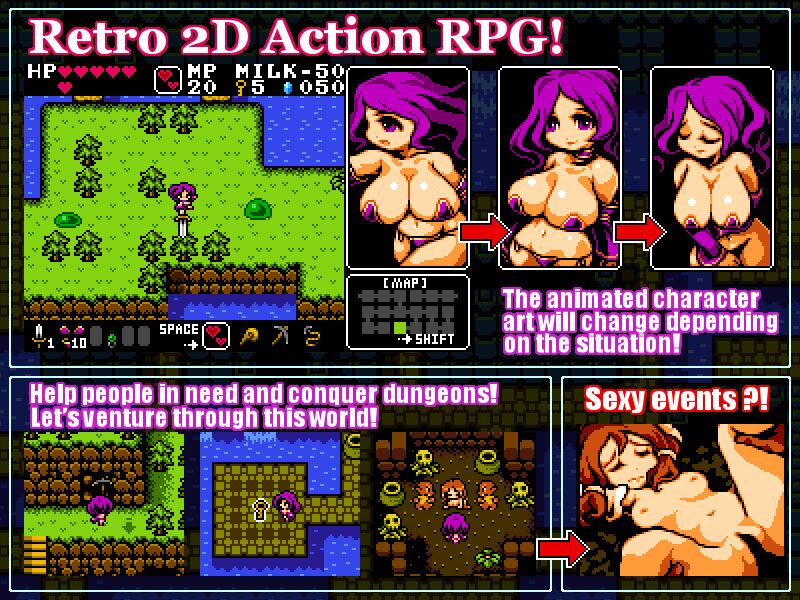 The Sword of Succubus [1.0] (Libra Heart) [Cen] [2019, JRPG, Action, Dot / Pixel, Animation, Female Heroine, Succubus, Monsters, Rape, Femdom, Creampie, Titsjob, Blowjob, Milking] [ENG] – Porn torrents download