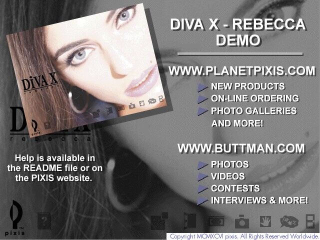 Diva X – Rebecca [Demo] (Pixis Interactive / Pixis Interactive) [UNCEN] [1996, 3DCG, ANIMATION, BIG TITS, OL] [ENG] – Porn torrents download