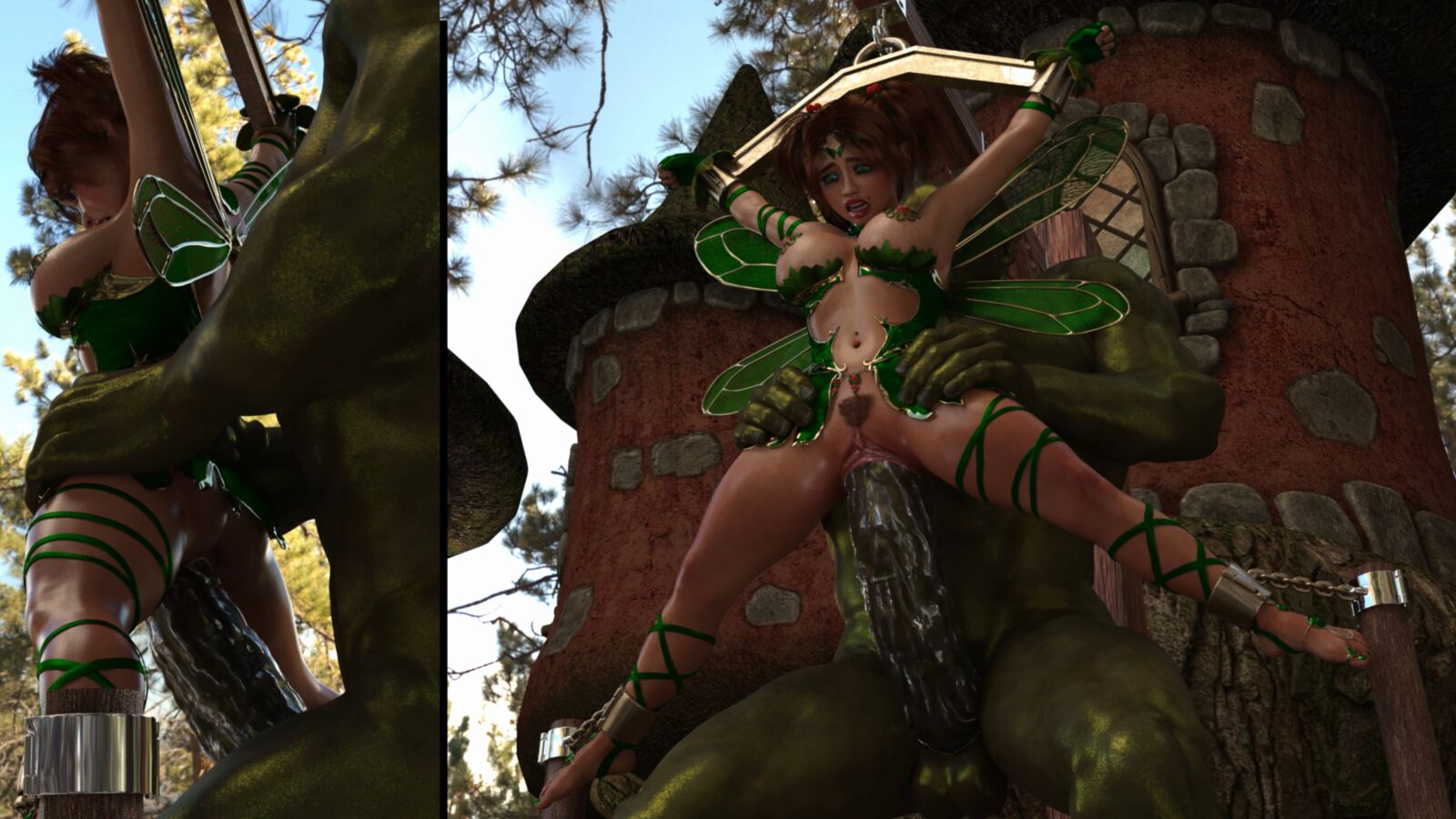 Fairy and The ORC V2 4K version [2019, Animation, 3DCG, Straight, Monsters, Huge Cock, UHDRip] – Porn torrents download