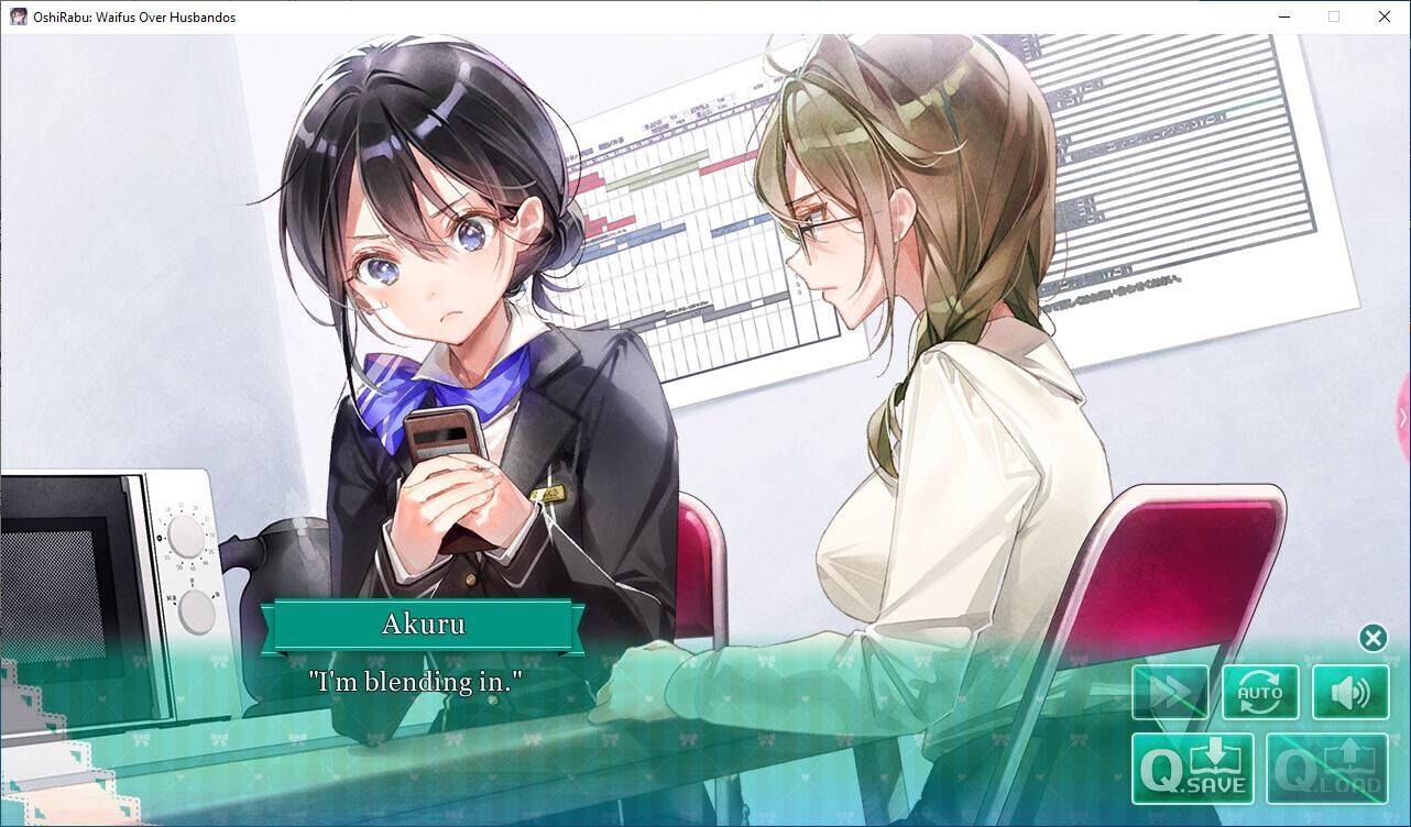 Oshirabu: Waifus Over Husbandos [ver1.01] [Uncen] [2020, Adv, Yuri, Office Lady] [ENG] – Porn torrents download