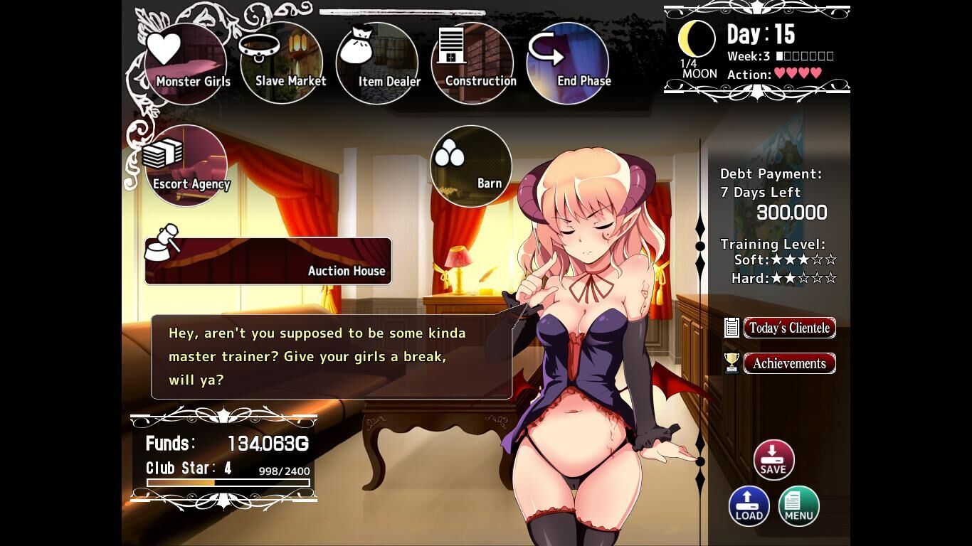 Monster Girl Club BIFROST [1.12A] [UNCEN] [2020, SLG, ADV, BDSM, Bukkake, Corruption, Creampie, Fantasy, Footjob, Male Protagonist, Management, Trainer, Monster Girl, Slave, Prostitution, Voyeurism, Virgin , TitFuck, Teasing] [JAP + ENG] – Porn torrents download