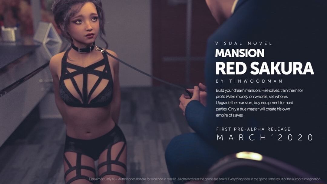 Red Sakura Mansion [Inprogress, V0.1] (Tinwoodman) [UNCEN] [2020, 3DCG, BDSM, Handjob, Male Domination, Oral Sex, Big Tits, Slave, Harem, Spanking] [ENG] – Porn torrents download