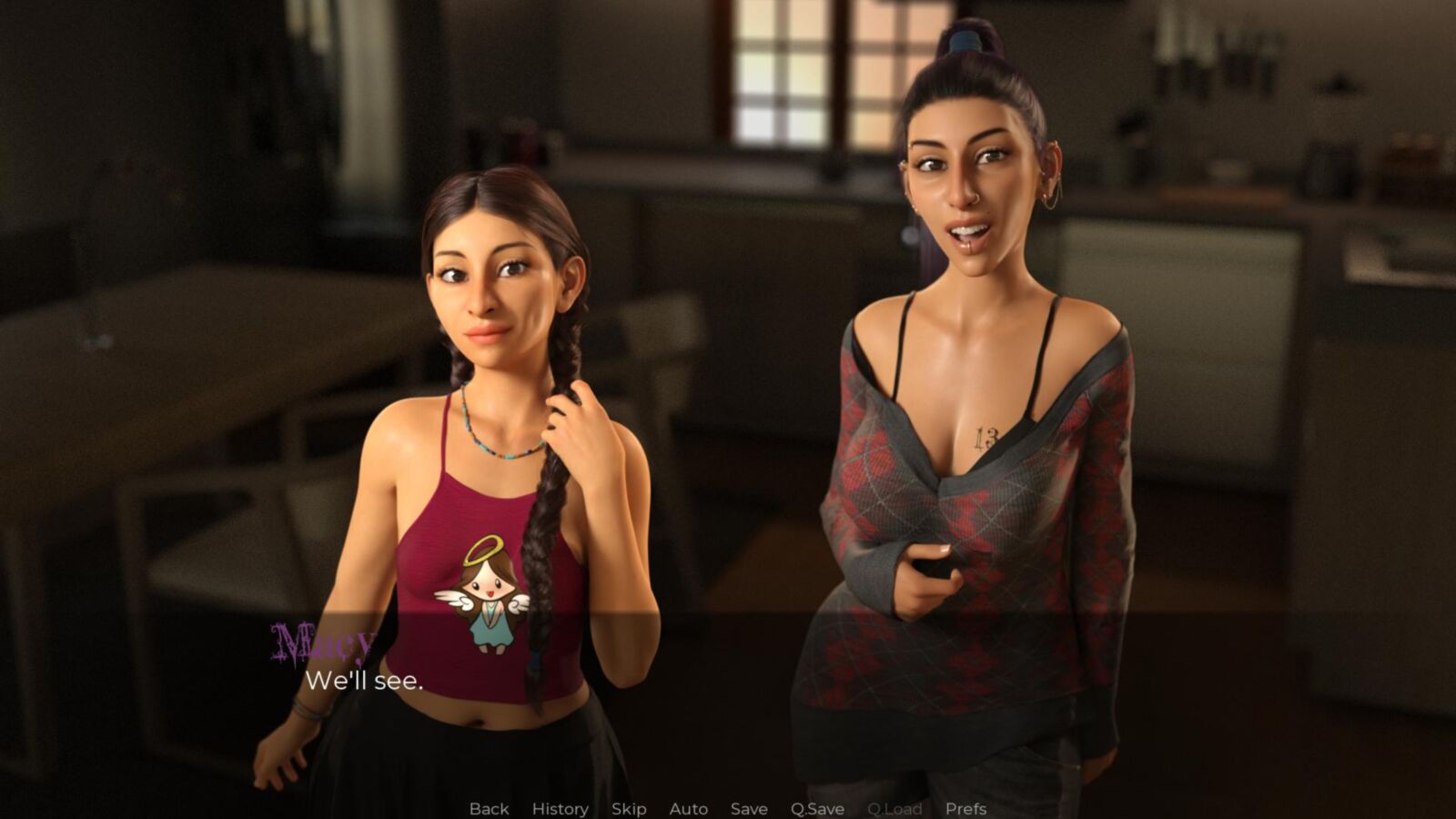 [3 GB] Light of my Life [InProgress, Ch.4 v0.5.2] (Naughty Road) [uncen] [2019, 3DCG, ADV, Animation, Male protagonist, Big ass, Big tits, Anal sex, Creampie, Handjob, masturbation, Oral sex, Vaginal sex, Multiple endings, Romance, Incest, Humor] [eng] – Porn torrents download