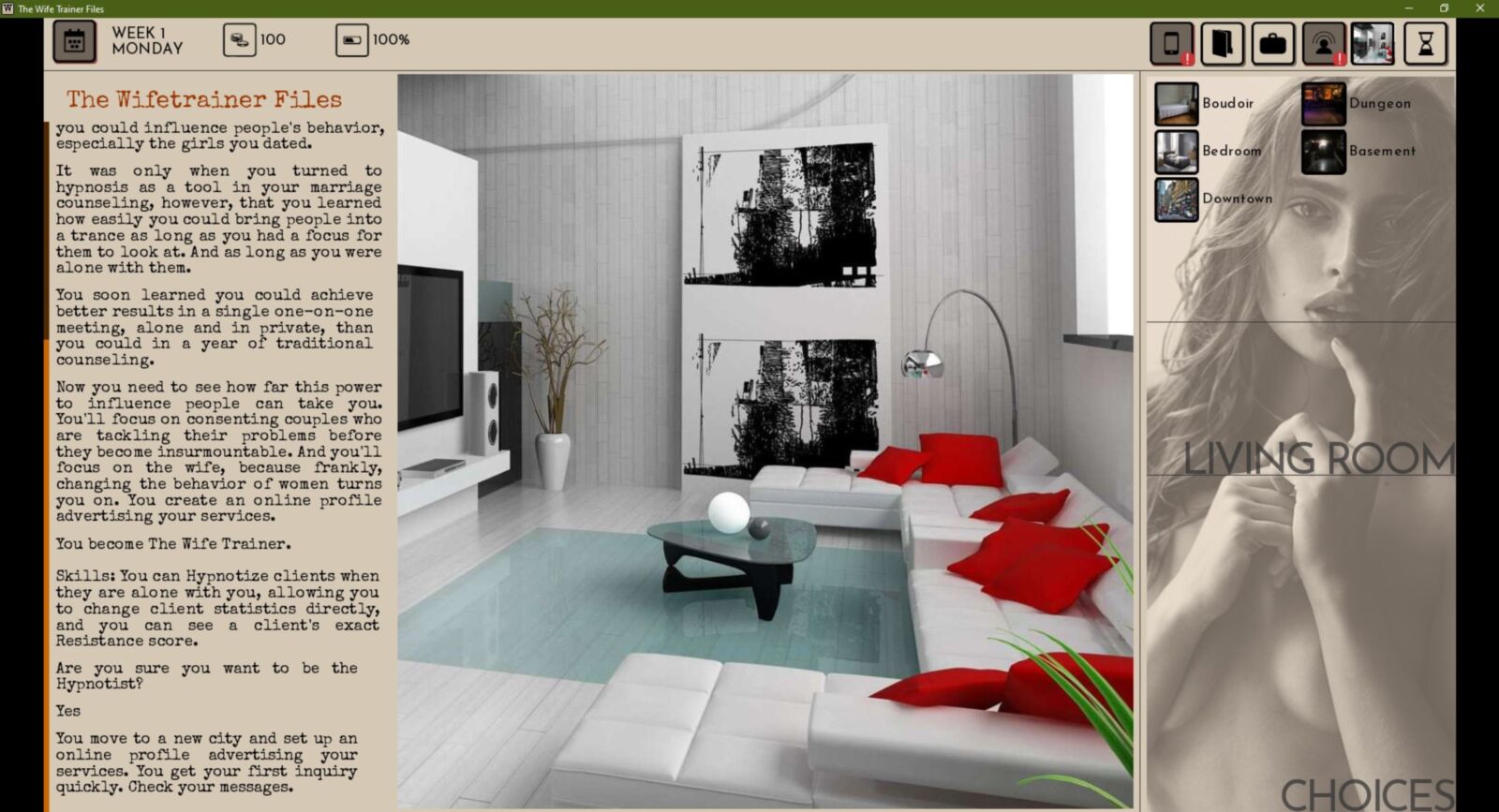 Wife Trainer [Inprogress, 0.7J] (Wifetrainer) [UNCEN] [2020, Cheating, Corruption, Hypnosis, Mind Contol, Corruption, BDSM, Bimbo, Pet, Posing, Real Porn, Male Protagonist, Anal Sex, BDSM, Blackmail, Sandbox , Exhibitionism, Female Domination, Anal, Group, Prostitution Romanc, Milf, Transformation, Lesbian, Humiliation, Incest, Inerracial, Slave, Spanking, Swinging, Casey Calvert, Annika Albrite, Payton Leigh, Ash Hollywood, Lacey Duvalle, Dani Daniels, Sharon Lee, Dani Jensen, Alex Chance] [ENG