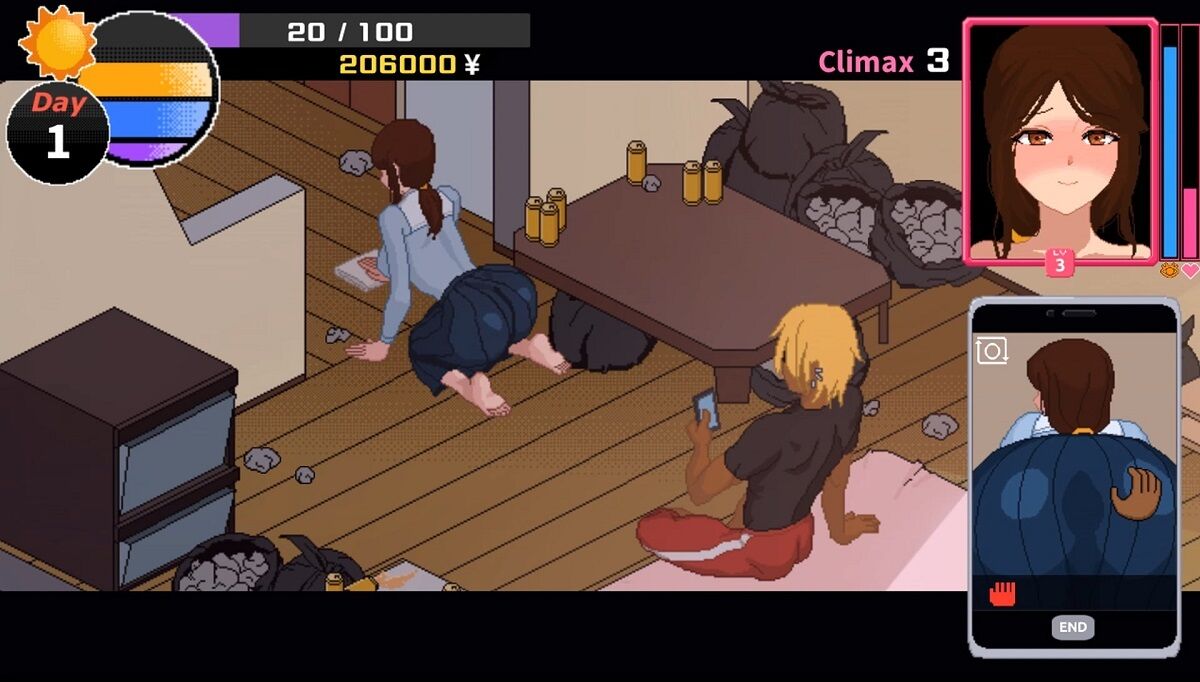 [165 MB] NTR Legend / NTR Densetsu [InProgress, v0.4.14] (GoldenBoy) [uncen] [2020, SLG, DOT / Pixel, Male hero, Milf, Sexual Harassment, Blackmail, Netorare, Vaginal Sex, X-Ray, Sex Toys, Voyeurism, Ahegao] [eng] – Porn torrents download