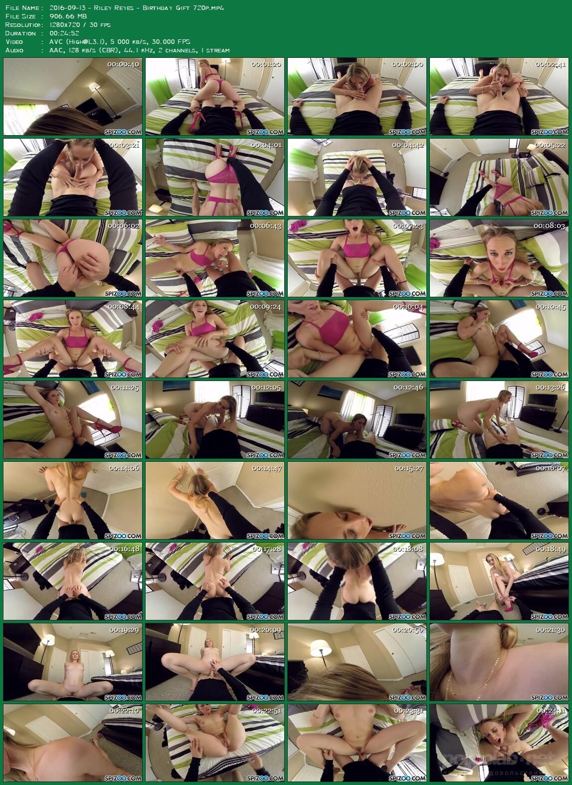 [907 MB] [PornGoesPro.com / Spizoo.com] Riley Reyes – Birthday Gift (13.09.2016) [2016, All Sex, POV, Blonde, Natural Tits, Camel Toe, Big Dicks, Blowjob, Deep Throat, Cowgirl, Doggystyle , Fingering, Hardcore, High Heels, Lingerie, Missionary, Petite, Cumshot, Facial, 720p] – Porn torrents download