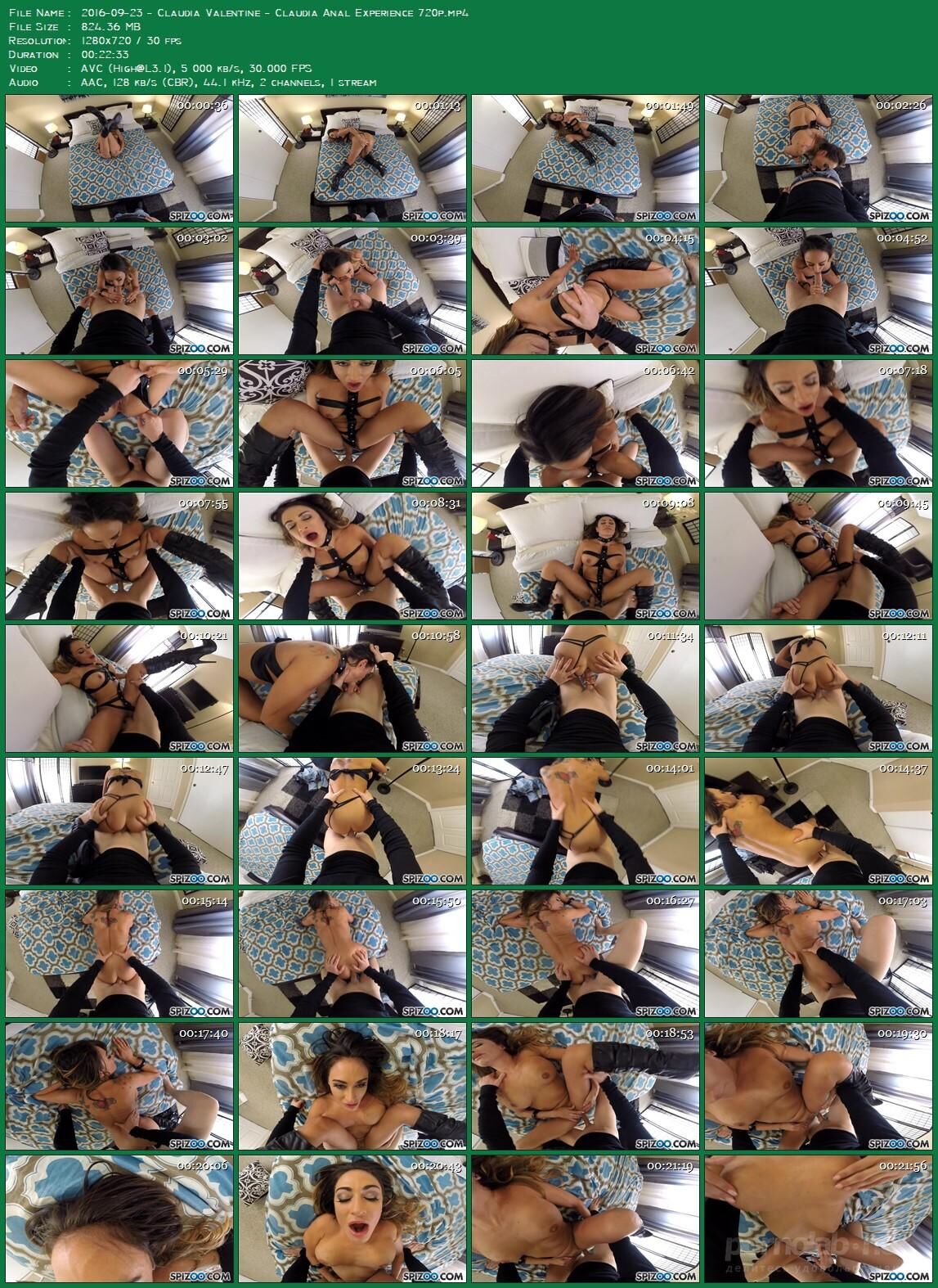[824 MB] [PornGoesPro.com / Spizoo.com] Claudia Valentine – Claudia Anal Experience (23.09.2016) [2016, All Sex, Anal, POV, MILF, Brunette, Big Ass, Big Tits, Busty, Big Dicks, Blowjob , Deep Throat, Boots, Cowgirl, Doggystyle, Flashing, Hardcore, High Heels, Leather, Lingerie, Missionary, Cumshot, 720p] – Porn torrents download