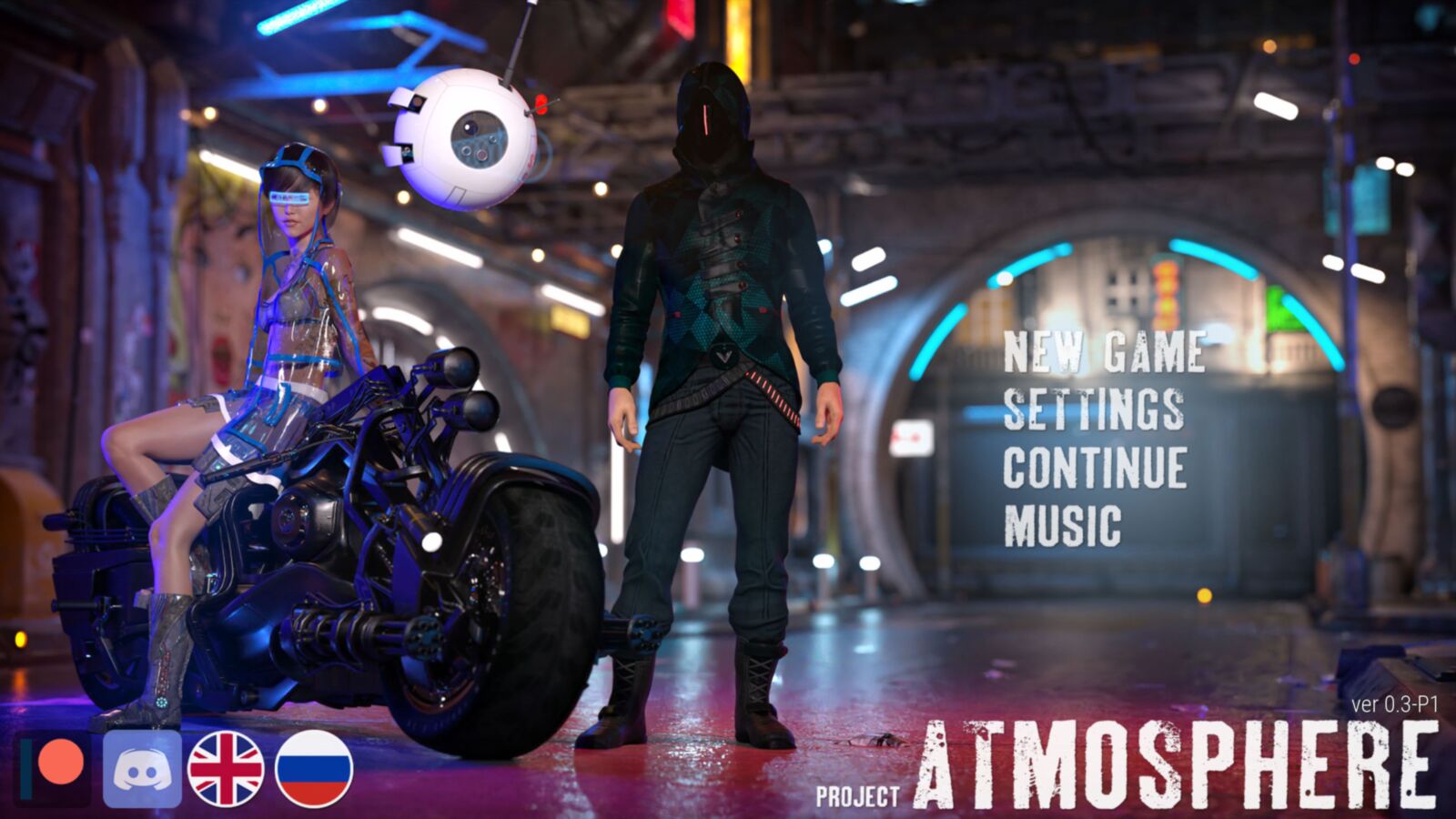 Project Atmosphere [INPROGRESS, 0.3-P1] (Dr.MAD) [UNCEN] [2020, ADV, 3DCG, REN’PY, Interactive, Big Tits, Seduced, All Sex, Voyeur, Renpy, Femdom, Sci-Fi] [RUS + ENG] – Porn torrents download