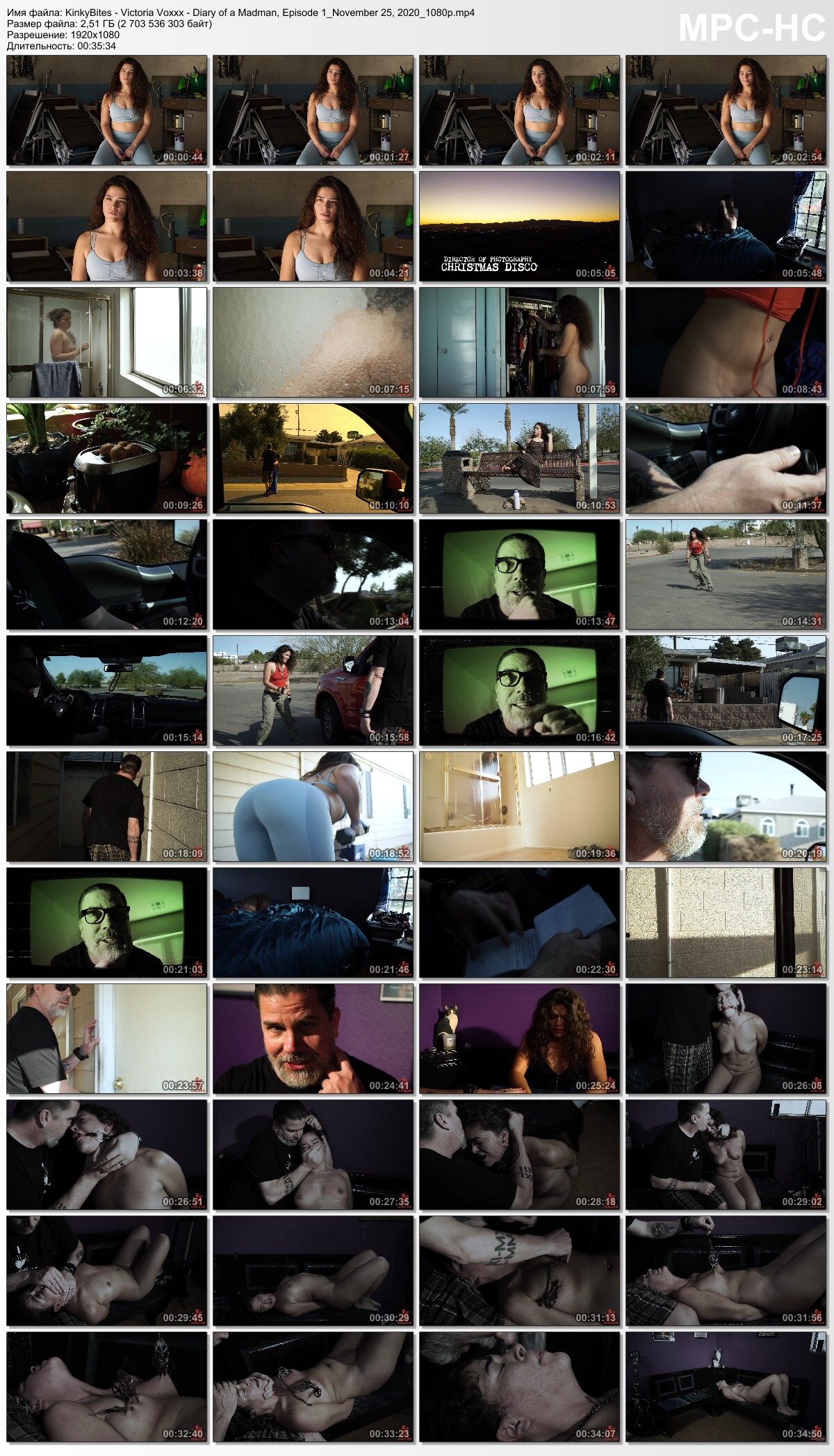 [2.52 GB] [kinkfeatures.com / kink.com] Victoria Voxxx – Diary of a Madman, Episode 1: “The Hunt” (25.11.2020) [2020, BDSM, Bondage, Ball Gag, Clover Clamps, Voyeurism Fantasies , SiteRip, 1080p] – Porn torrents download