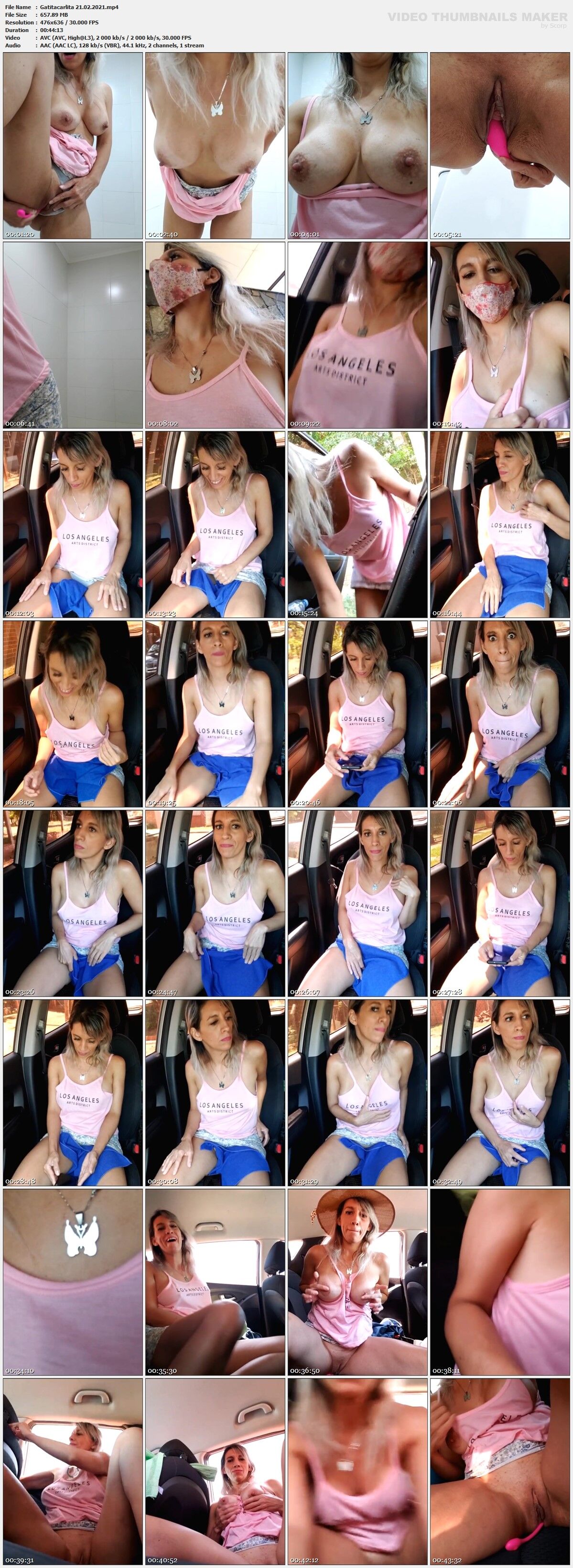 [657.9 MB] [StripChat.com] Gatitacarlita from Spain 21.02.2021 [2021, MILF, MASTURBATION, ORGASM, SQUIRT, SOLO, SEX TOYS, WEB-DL] – Porn torrents download