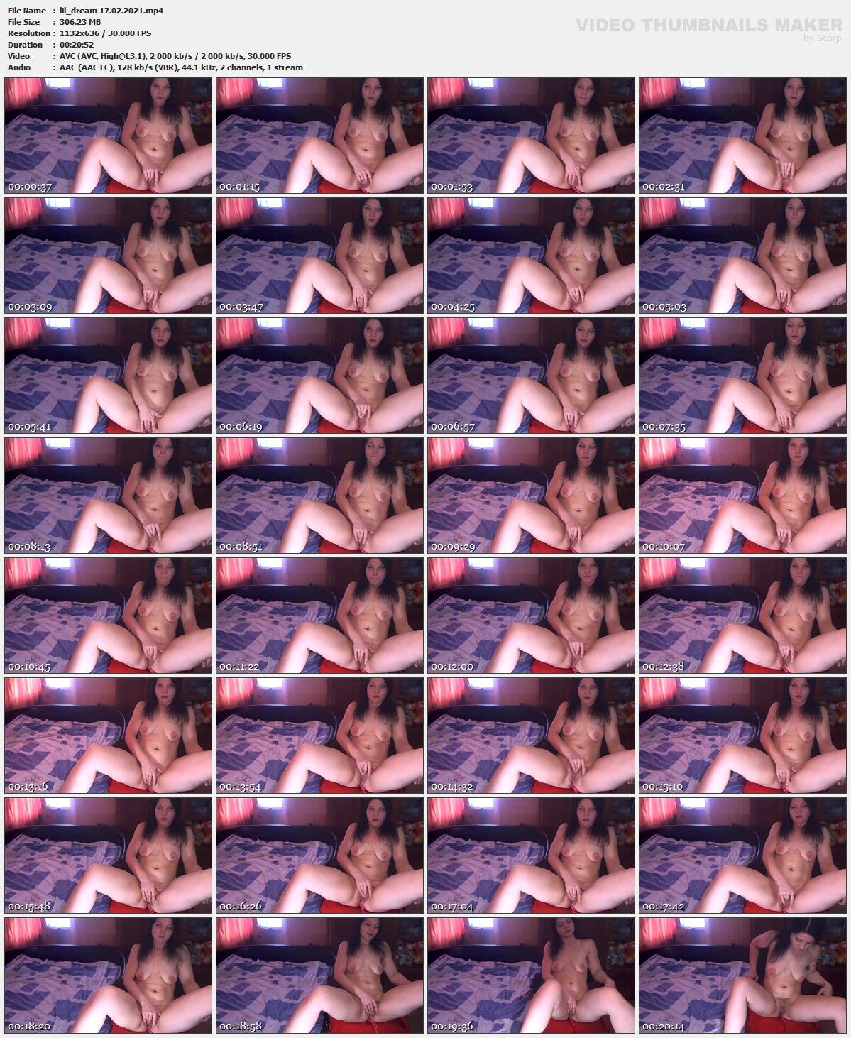 [StripChat.com] Lil Dream from Russia 17.02.2021 [2020, Masturbation, Orgasm, Solo, Sex Toys, Web-DL] – Porn torrents download