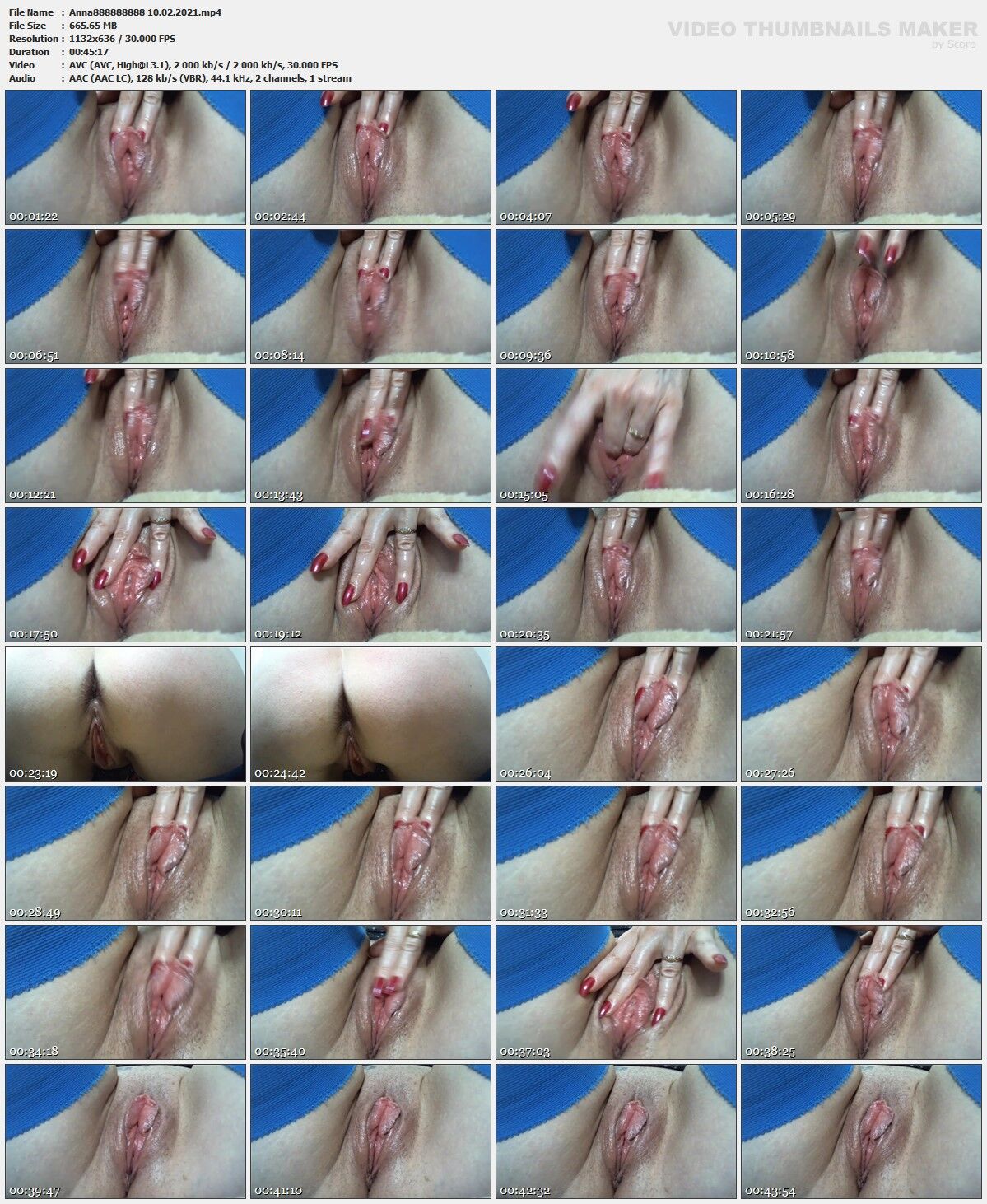 [StripChat.com] Anna888888888 from Russia 10.02.2021 [2021, MILF, MASTURBATION, ORGASM, SOLO, SEX TOYS, WEB-DL] – Porn torrents download