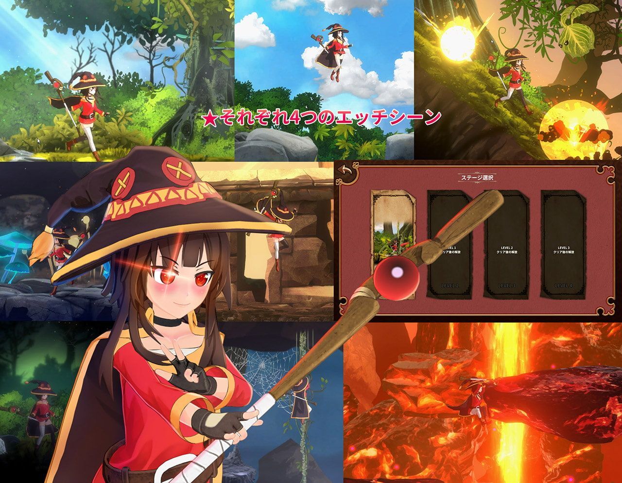 [2.83 GB] Explosion Girl (Mizudeppo) [Cen] [2021, Adv, 3DCG, Animation, InterSpecies Sex, Combat, Creampie, Fantasy, Female Protagonist, Tiny Breasts, Monster, Platformer, Violation, Vaginal Sex, Virgin, Voiced, Unity ] [JAP + ENG] – Porn torrents download