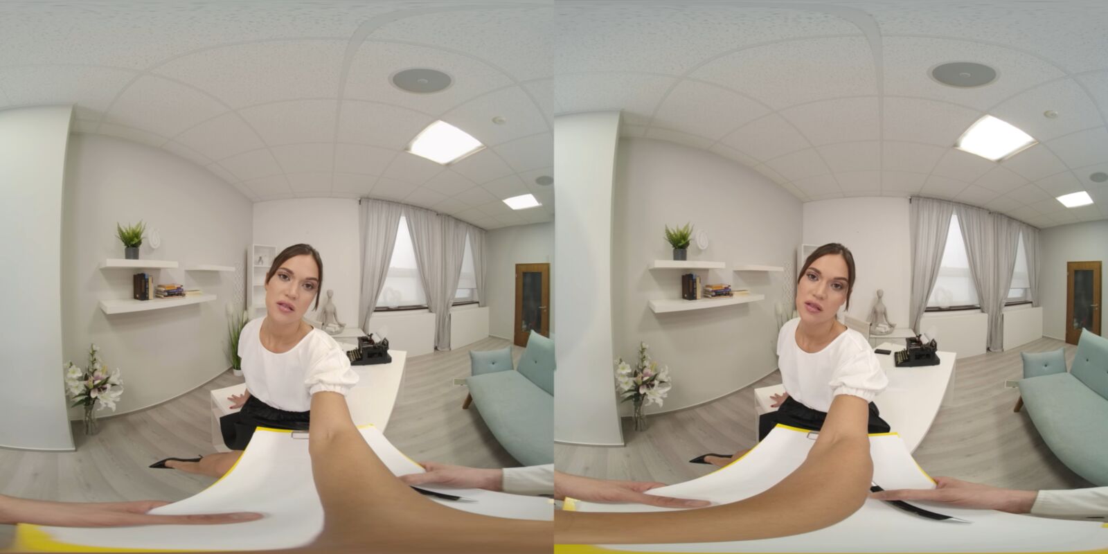 [12.03 GB] [VRBangers.com] Alyssa Reece (The Writer / 12.03.2021) [2021, Babe, Blowjob, Brunette, Cowgirl, Cumshot, Doggy, Natural Tits, Small Tits, VR, 8K, 3840r] [Oculus RIFT / VIVE] – Porn torrents download